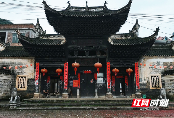 A scenic view of Yongzhou Dongan Tou Hanlinci