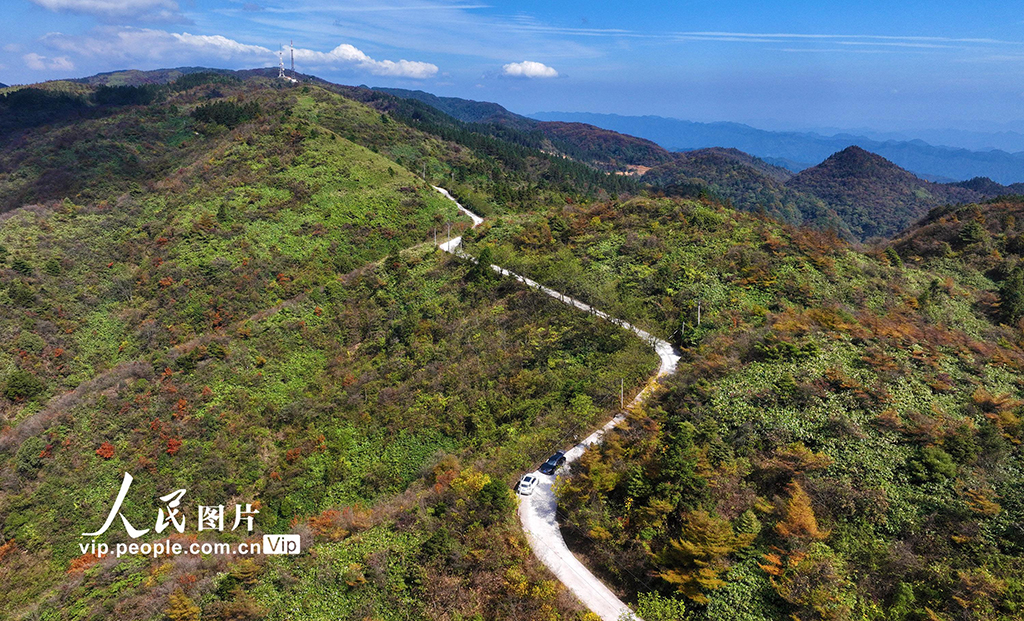 A scenic view of Yongzhou Huxi Huangshi Zongci