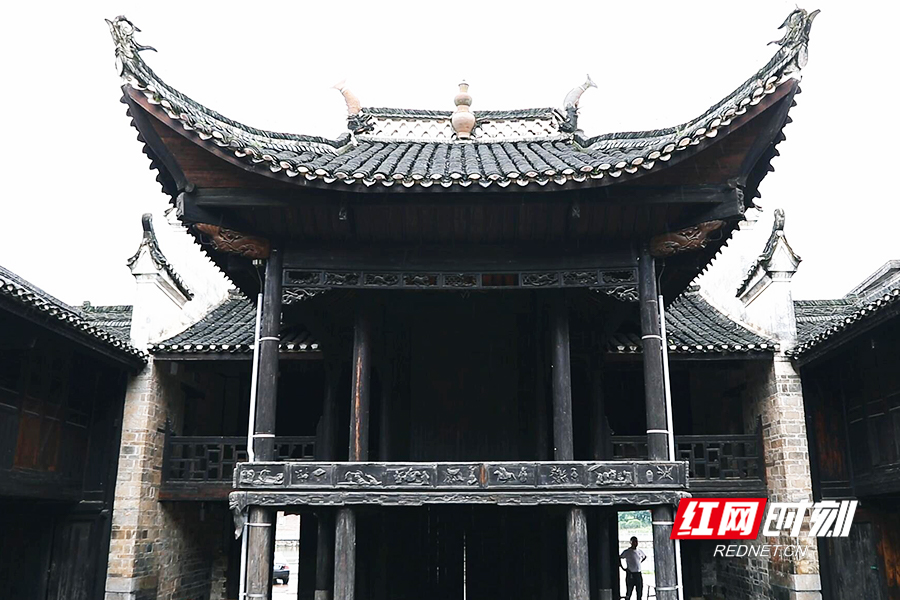 A scenic view of Yongzhou Jiuanbei Hanlinci