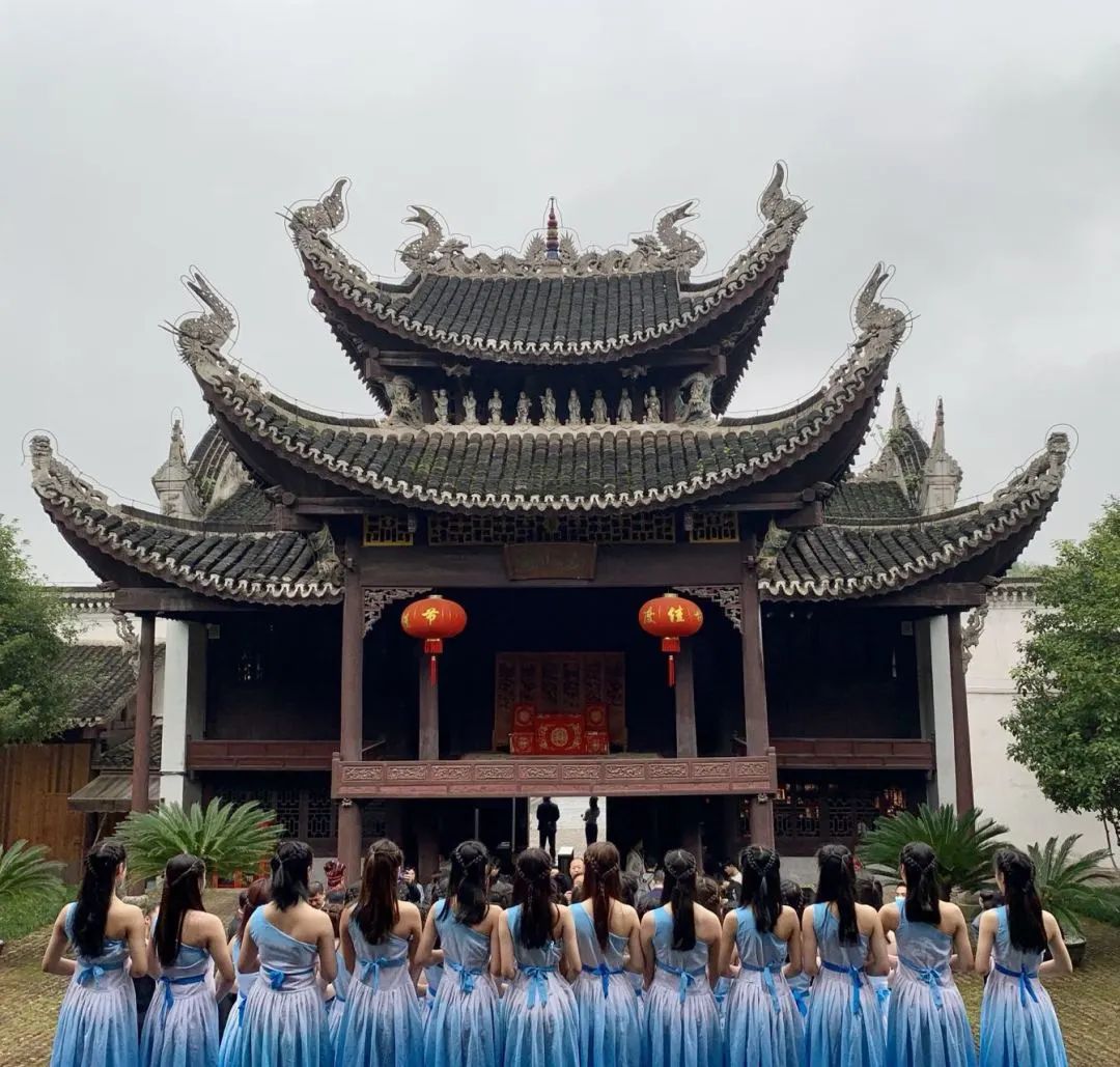 A scenic view of Yongzhou Liuzimiao