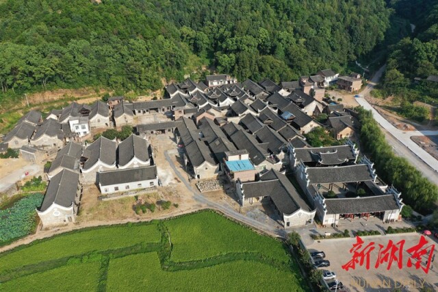A scenic view of Yongzhou Longxi Lijia Dayuan