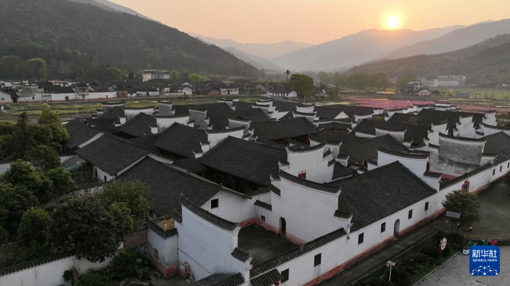 A scenic view of Yongzhou Shanmuqiao Hujia Dayuan