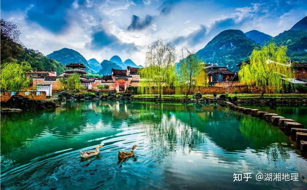 A scenic view of Yongzhou Xujiaqiao Jiangjunfu