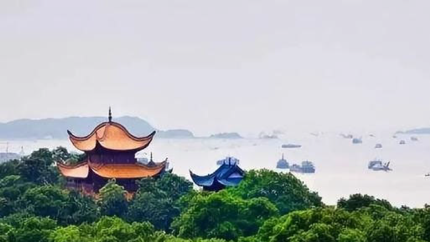 A scenic view of Yueyang Chegushan Yizhi