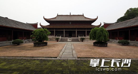A scenic view of Yueyang Wenmiao