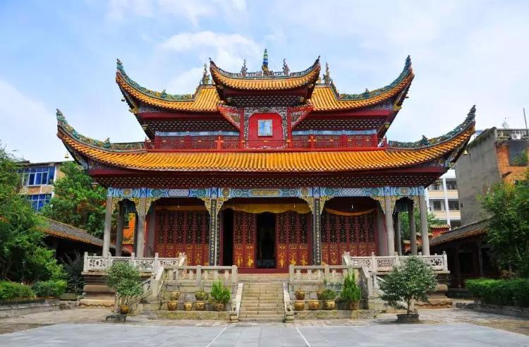 A scenic view of Yueyang Xiangyin Wenmiao