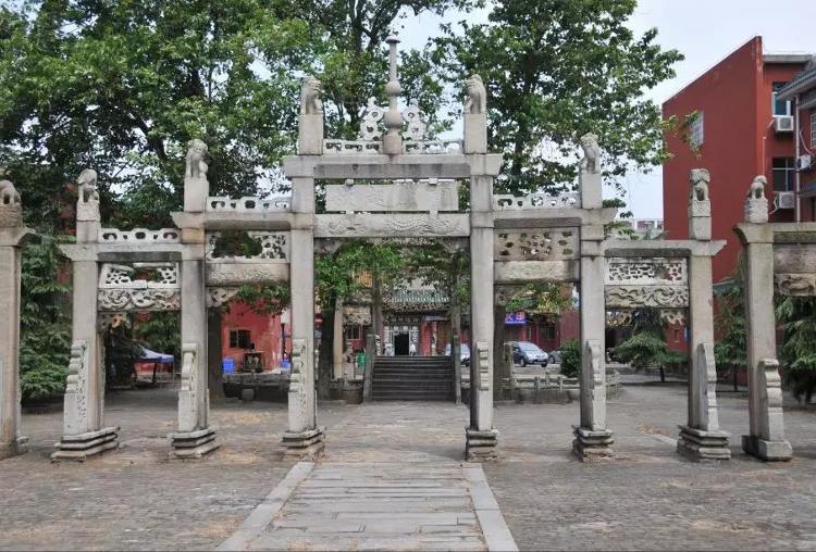 A scenic view of Yueyang Xiangyin Wenmiao