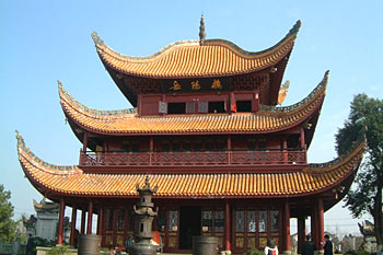 A scenic view of Yueyang Yueyanglou