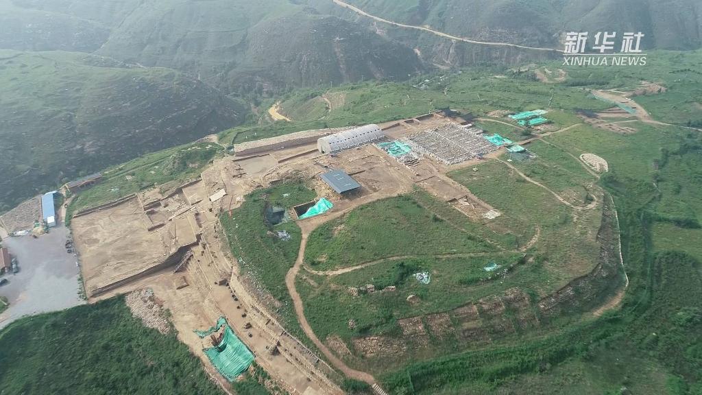 A scenic view of Yulin Dailai City Site