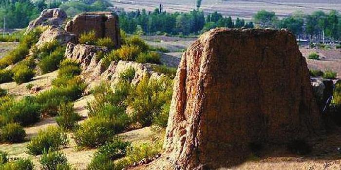 A scenic view of Yulin Dailai City Site