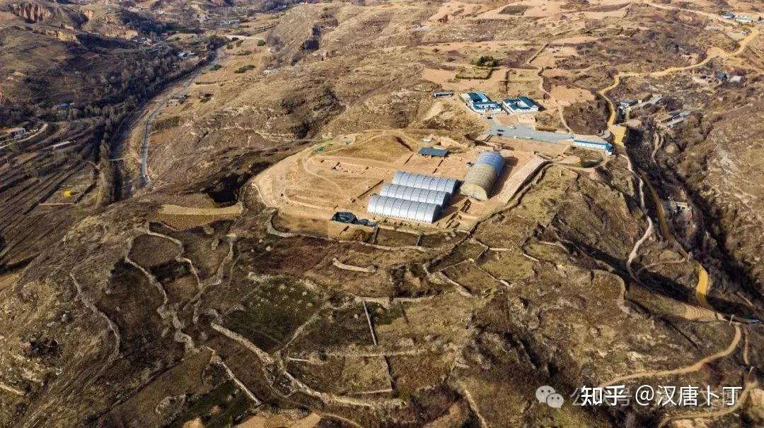 A scenic view of Yulin Lijiaya City Site
