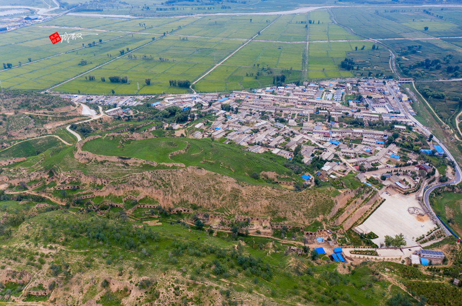 A scenic view of Yulin Linzhou Ancient City