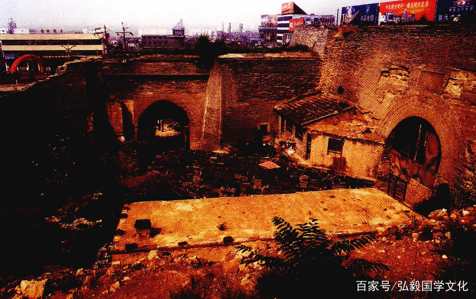 A scenic view of Yulin Yinzhou Ancient City