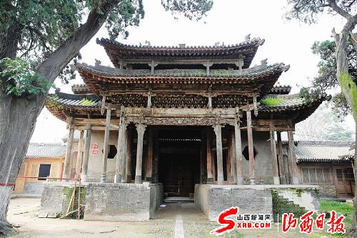 A scenic view of Yuncheng Dongcun Stage