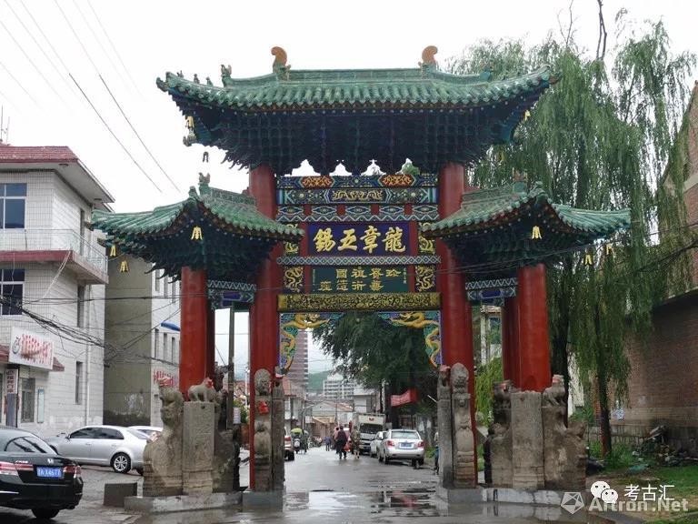 A scenic view of Yuncheng Dongyao Wen Pailou