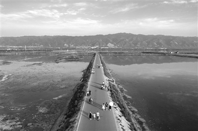 A scenic view of Yuncheng Dongzhuang Site