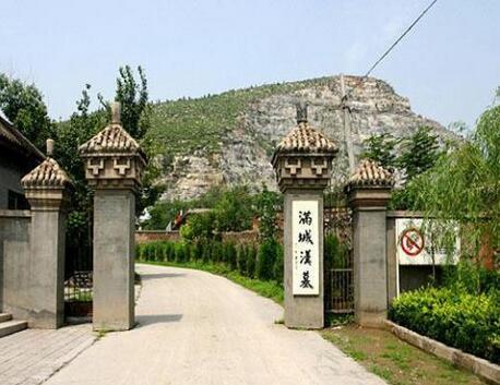 A scenic view of Yuncheng Fengguzhuang Tomb