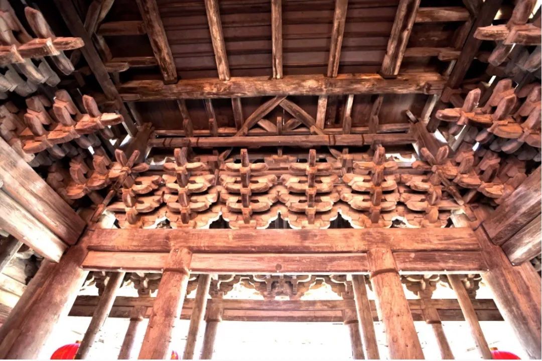 A scenic view of Yuncheng Guocun Taishan Temple Hall