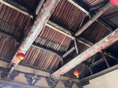 A scenic view of Yuncheng Guocun Taishan Temple Hall