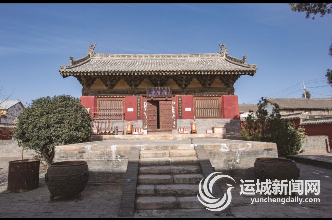 A scenic view of Yuncheng Jiangxian Confucian Temple