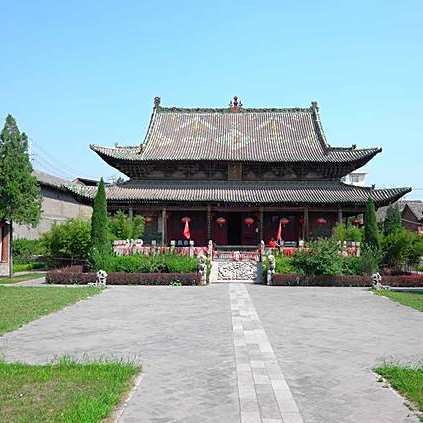 A scenic view of Yuncheng Jiangzhou Confucian Temple