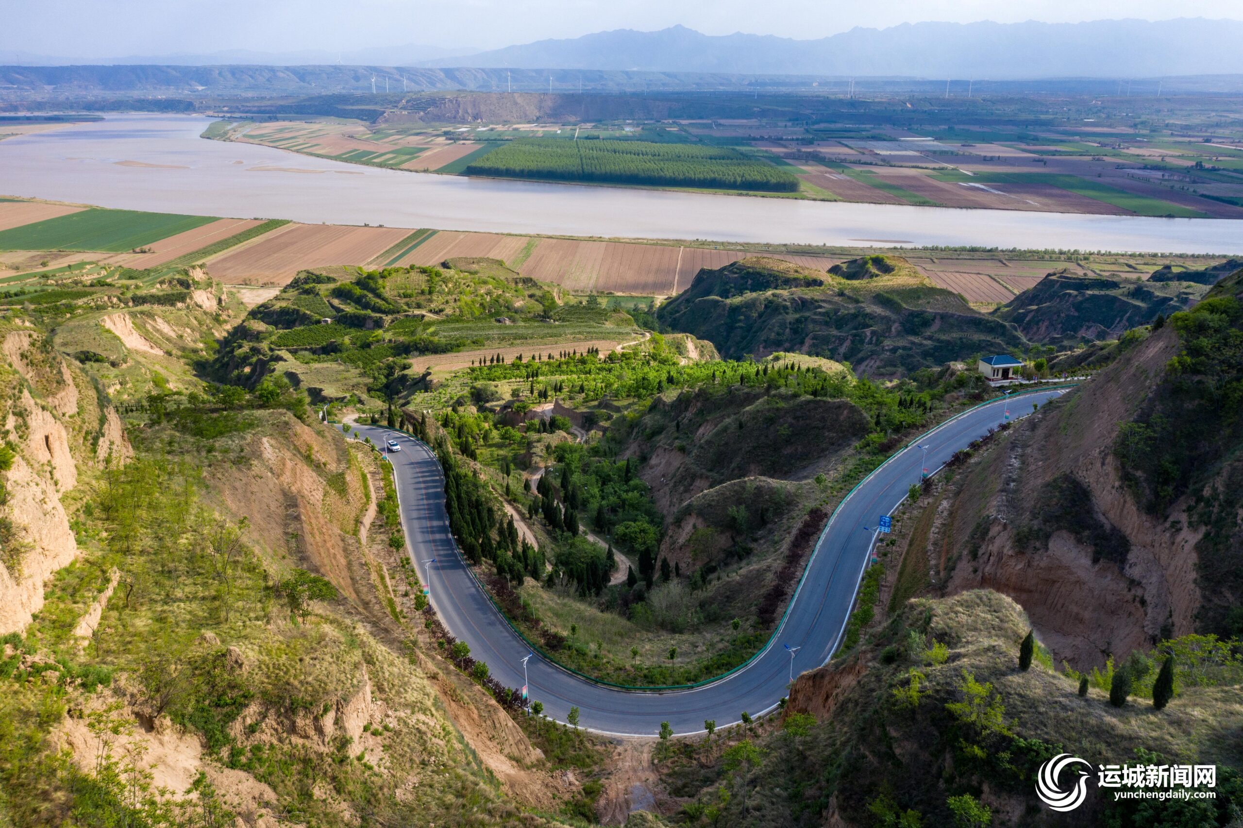 A scenic view of Yuncheng Kehe Site