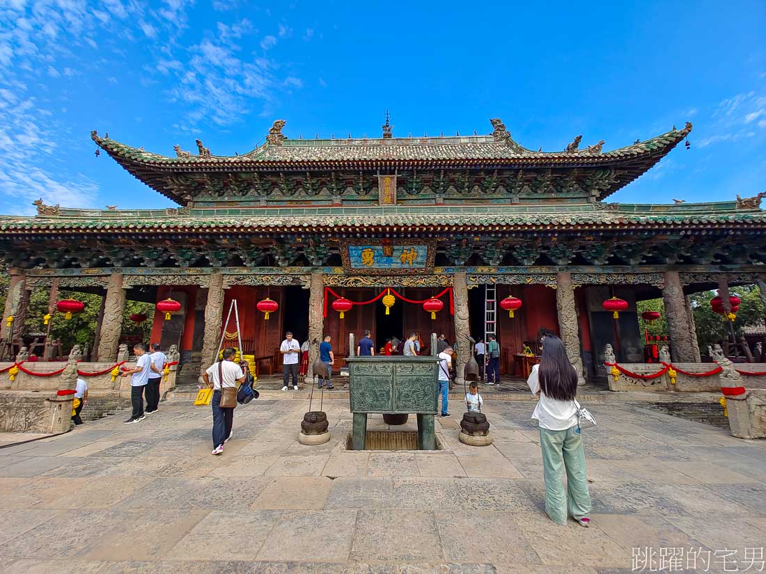 A scenic view of Yuncheng Longxiang Guandi Temple