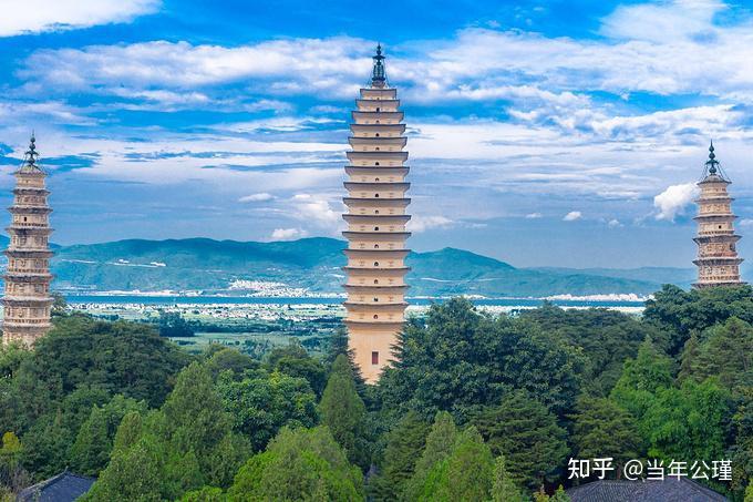 A scenic view of Yuncheng Luyuantou Yongxing Temple Pagoda