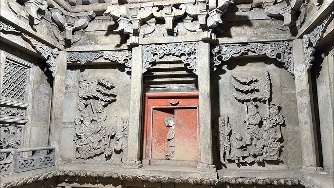 A scenic view of Yuncheng Macun Brick Carving Tombs