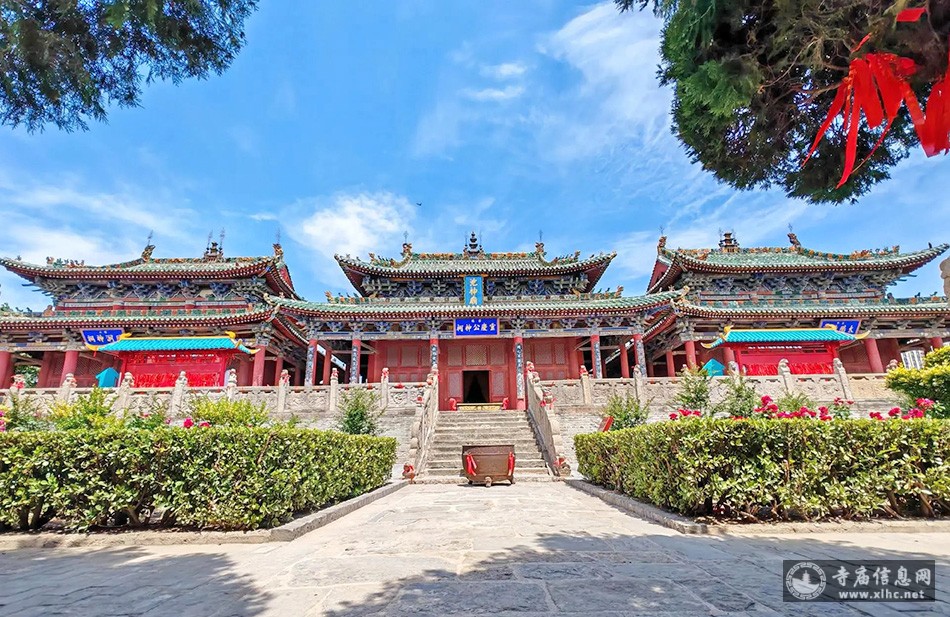 A scenic view of Yuncheng Qingliang Temple Ruicheng