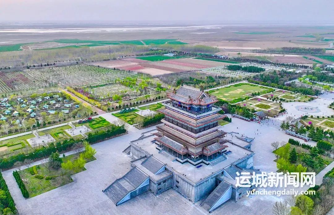 A scenic view of Yuncheng Qingliang Temple Ruicheng
