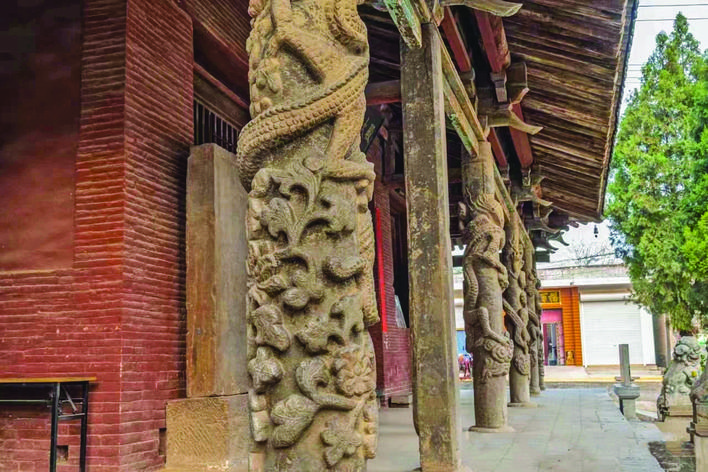 A scenic view of Yuncheng Quanzhang Guandi Temple