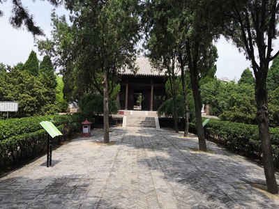 A scenic view of Yuncheng Sima Guang Tomb