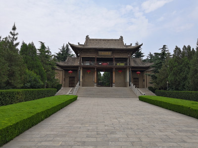 A scenic view of Yuncheng Sima Guang Tomb