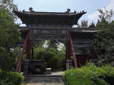 A scenic view of Yuncheng Sima Guang Tomb