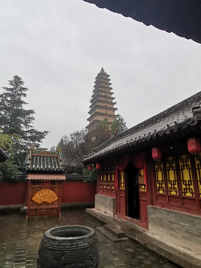 A scenic view of Yuncheng Songcun Yongxing Temple