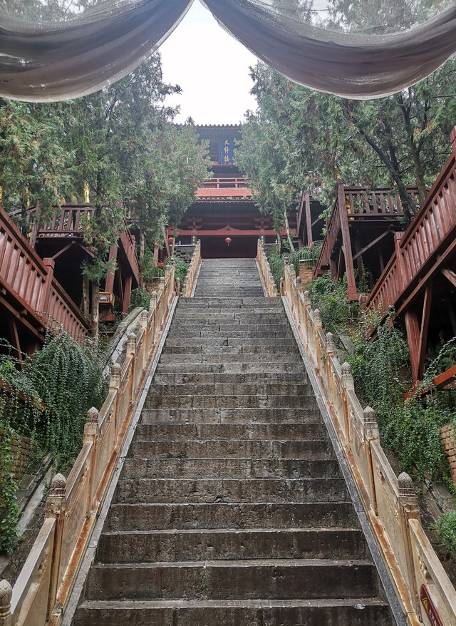 A scenic view of Yuncheng Songcun Yongxing Temple