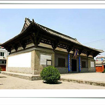 A scenic view of Yuncheng Xiaxian Confucian Temple Hall