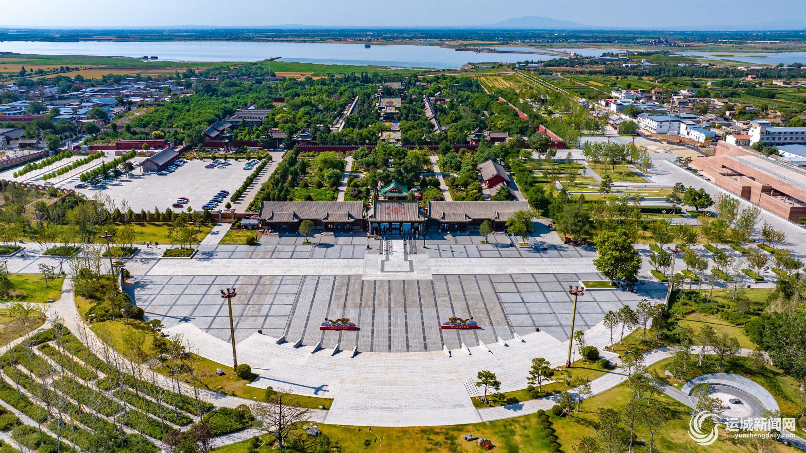 A scenic view of Yuncheng Xiayang City Site