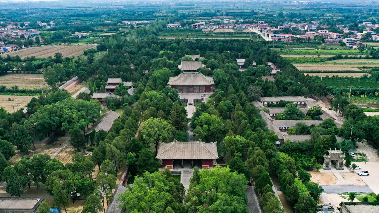 A scenic view of Yuncheng Xiayang City Site