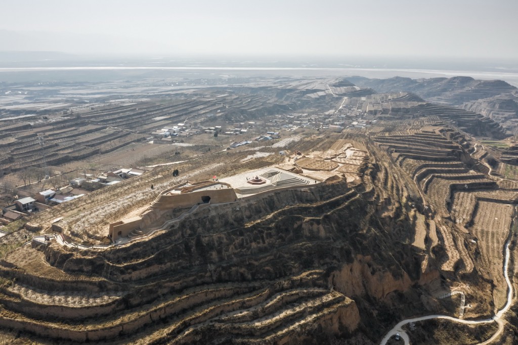 A scenic view of Yuncheng Xihoudu Site