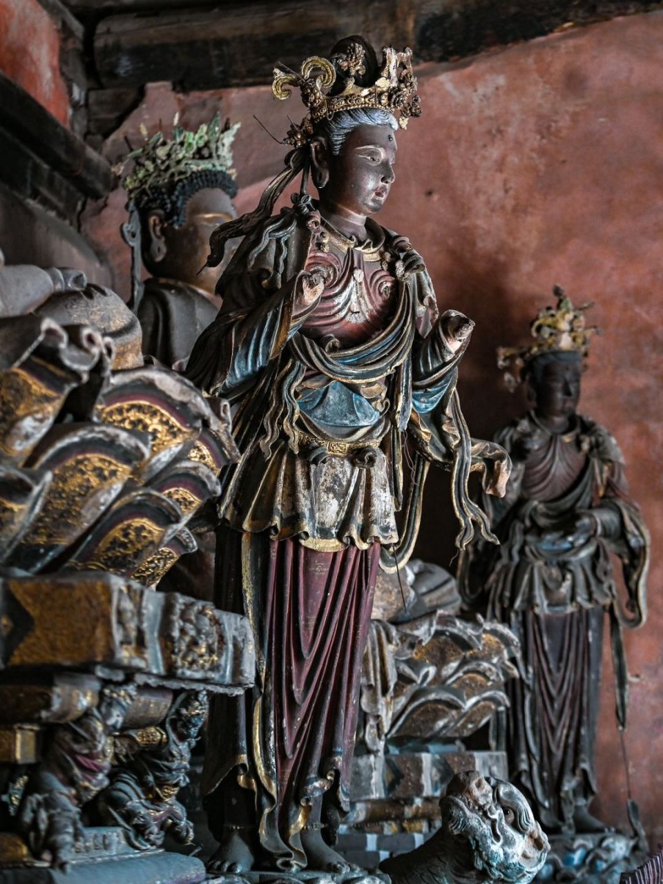 A scenic view of Yuncheng Xinjiang Longxing Temple