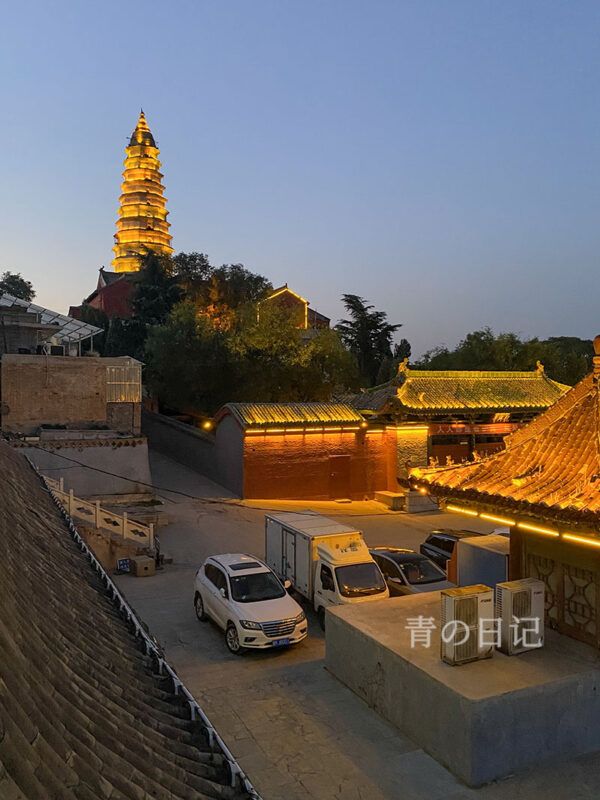 A scenic view of Yuncheng Xinjiang Longxing Temple