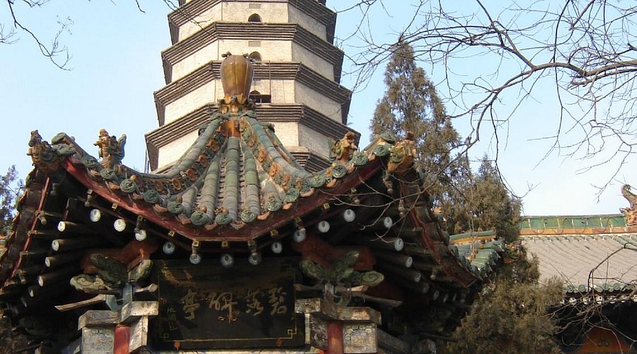 A scenic view of Yuncheng Xinjiang Longxing Temple