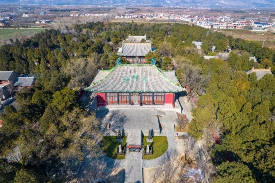 A scenic view of Yuncheng Yongle Palace