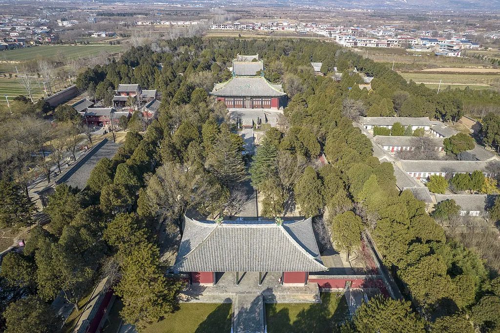 A scenic view of Yuncheng Yongle Palace