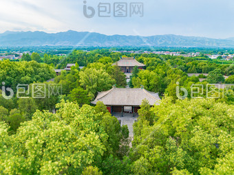 A scenic view of Yuncheng Yongle Palace