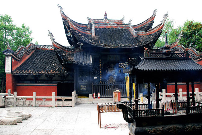 A scenic view of Zhangjiajie Puguang Chansi Gujianzhuqun