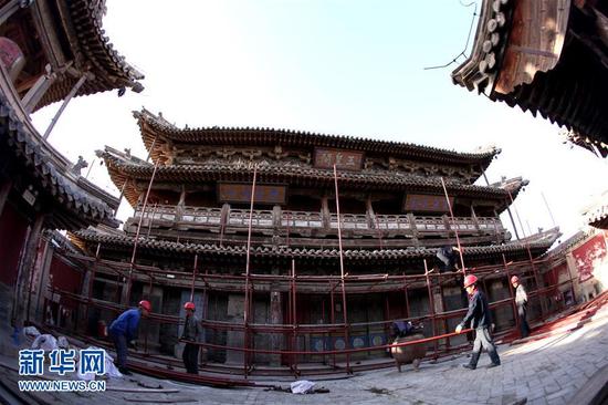 A scenic view of Zhangjiakou Changping Granary