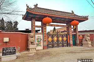 A scenic view of Zhangjiakou Fozhen Sheliluo Niluo Pagoda